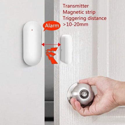 WiFi Door Sensor for Smart Homes - Voice Control Compatible with Alexa & Google Assistant