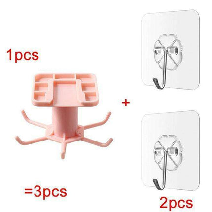 Multi-Functional 360° Rotating Waterproof Kitchen Caddy for Efficient Storage Solutions