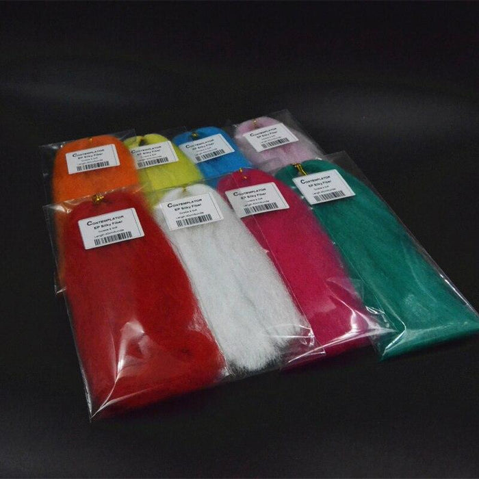 16optional Colors EP Silky Fiber Streamers Durable Fly Tying Materials Versatile Soft Fibers&amp;Hairs For Trout Fishing Flies