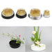 Brass Flower Frog Set for Ikebana Arrangements