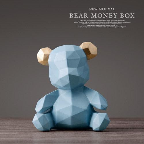 Whimsical Teddy Bear Coin Bank: A Charming Companion for Special Savings