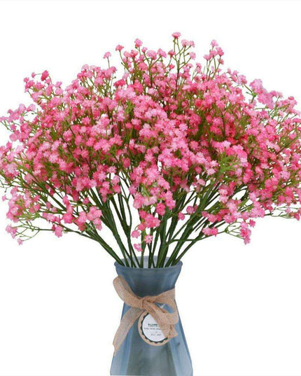 Lifelike Silk Baby's Breath Floral Stems for Exquisite Home Décor and Crafting