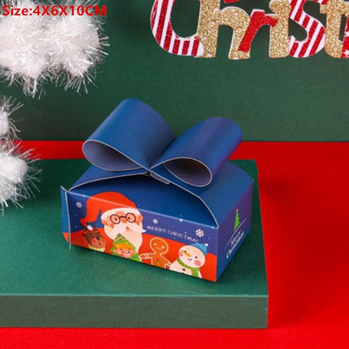 Santa's Candy Cottage Box Set: Festive Christmas Decor and Joyful Treats