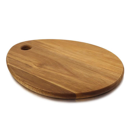 Acacia Wood Teardrop Cutting Board - Chic Kitchen Essential
