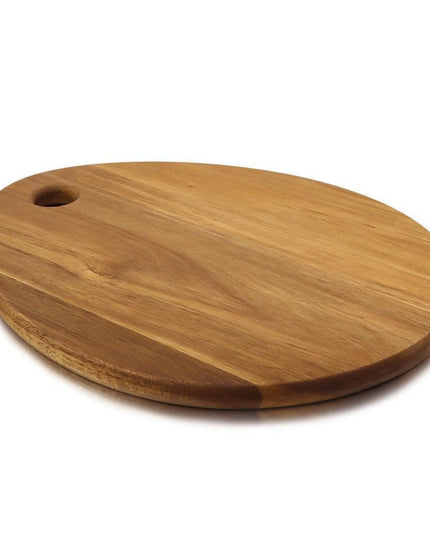 Acacia Wood Teardrop Cutting Board - Chic Kitchen Essential