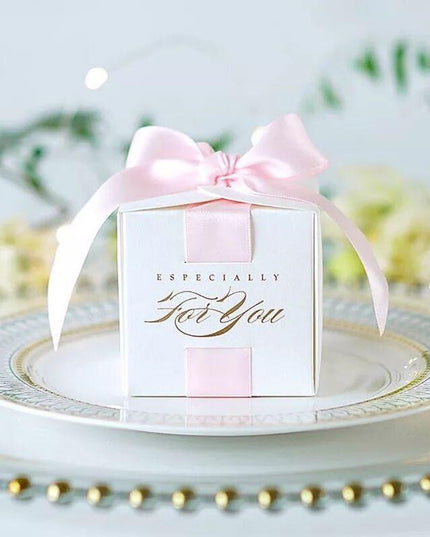 Elegant Ribbon-Decorated Gift Boxes for Special Occasions