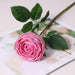 Premium Realistic Rose Artificial Flowers Set of 5 - Moisturizing Simulation Bouquet
