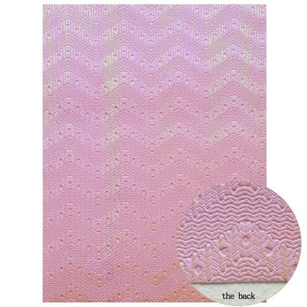 Sparkling Pink Faux Leather Crafting Sheets - Elevate Your DIY Projects