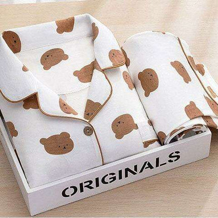 Whimsical Cartoon Comfort Pajama Set