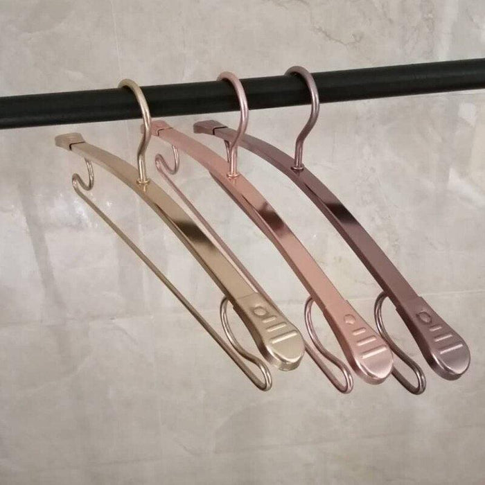 5-Piece Aluminum Alloy Clothes Hangers: Durable, Space-Saving, and Rust-Free