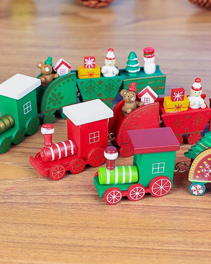 Charming Holiday Train Ornament - Joyous Decor for Christmas Celebrations