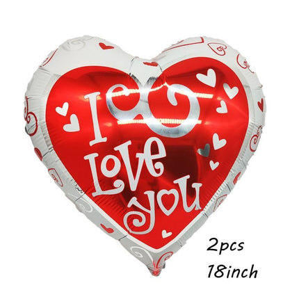 Romantic Heart-Shaped Balloon Collection for Special Moments