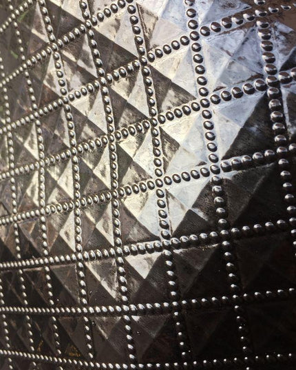 Diamond Embossed PVC Luxury Crafting Clutch Material