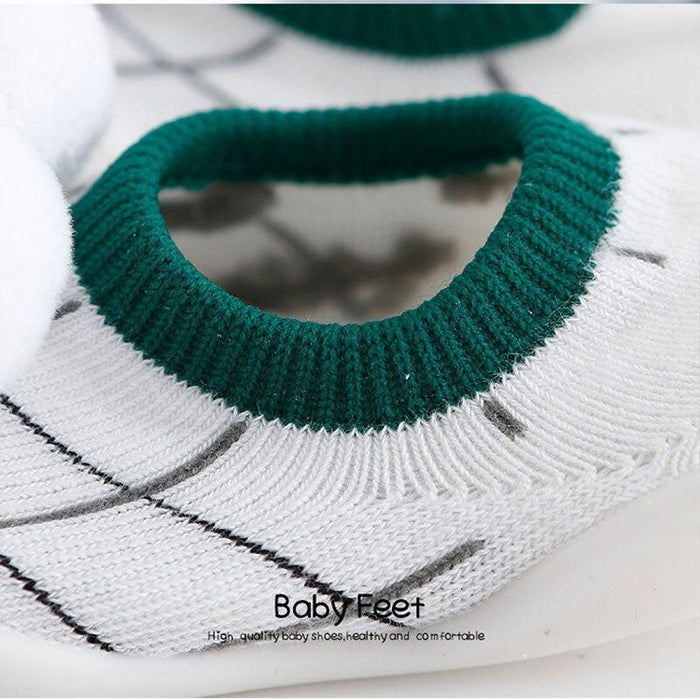 Non-Slip Grip Cotton Socks for Babies