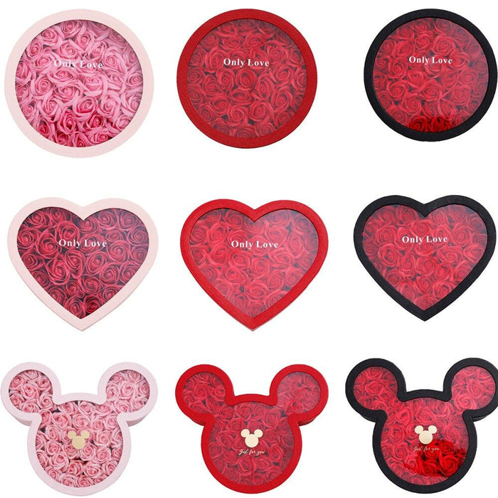Romantic Rose Soap Flower Heart Box: A Lasting Expression of Love