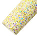 Chunky Glitter Sequins Vinyl Sheets for Crafting Brilliance