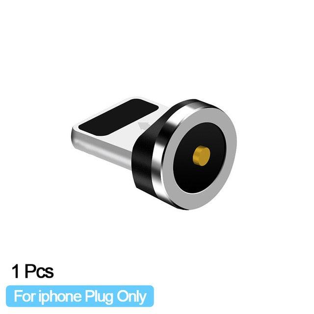 Magnetic Charging Adapter for iPhone and Android - Versatile Fast Charging Solution with Universal Plug Compatibility