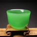 Luxurious Jade Tea Cup Set for Enhanced Kung Fu Tea Brewing Rituals