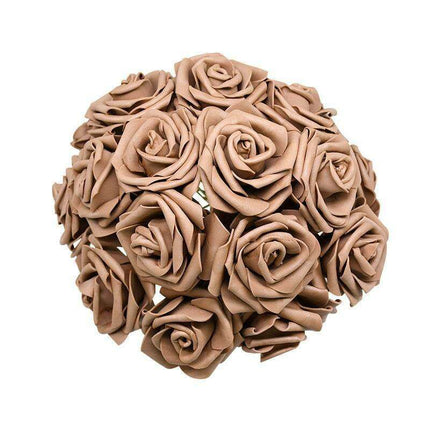Chic 24-Piece Foam Rose Arrangement: Ideal for Home and Event Styling