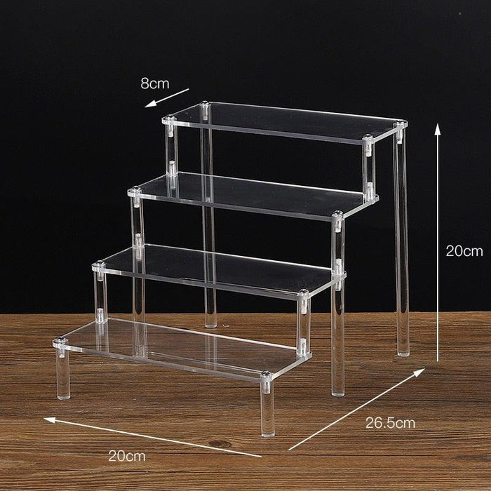 Elegant Acrylic Display Stand for Stylish Merchandise Presentation