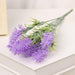 Lavender Dreams: Flocked Beauty - Elegant & Timeless