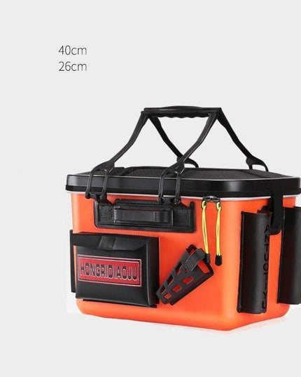 Fishing Pro's All-in-One EVA Fish Preservation Bucket for Seamless Fishing Adventures