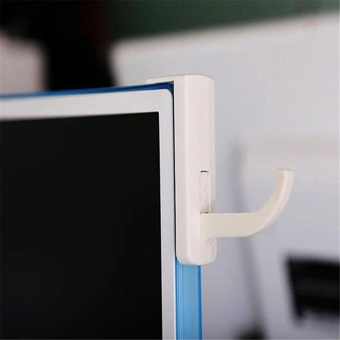 Earphone Stand with Monitor Mount - Cable Organizer and Headphone Holder for Desk