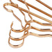 Sleek 10-Piece Anti-Slip Aluminum Alloy Hangers - Diverse Color Options