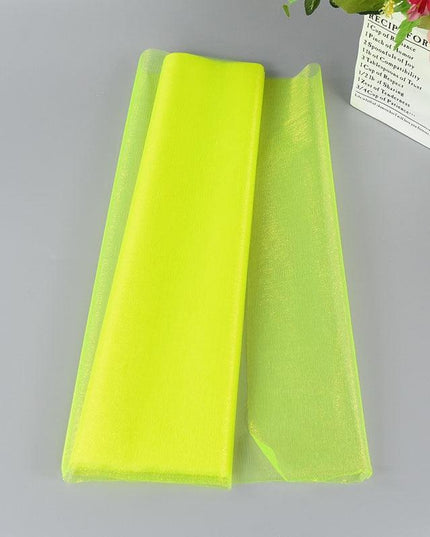 Glistening Elegance Crystal Organza Tulle Ribbon Roll