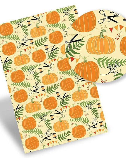 Autumn-Themed Eco-Conscious Faux Leather Crafting Kit for Creative Artisans