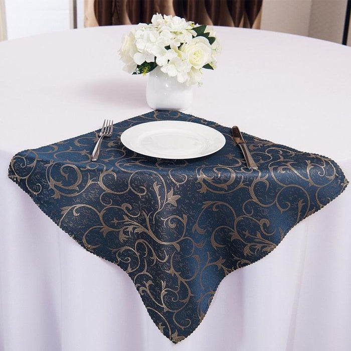Elegant Set of 10 Handkerchief Linen Napkins - Luxurious Dining Essentials with 48cm Size
