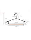 Wide shoulder hanger / 5pcs