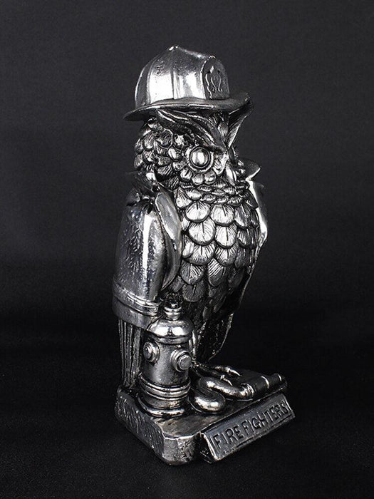 Chic Electroplated Owl Tabletop Decoration