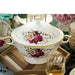 Elegant Guci Free Bone China Dining Set with Ceramic Bowl