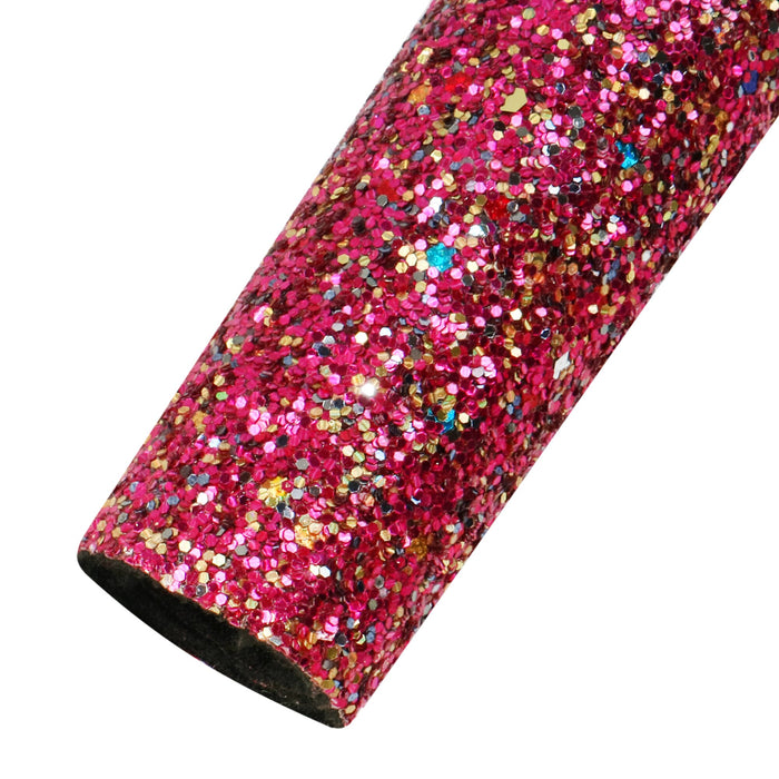 Shimmering Chunky Glitter Vinyl Crafting Sheets for Stunning Creations