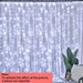 Enchanting 3m LED Fairy Light Curtain Garland - Create Magical Ambiance with Warm and Colorful Glow