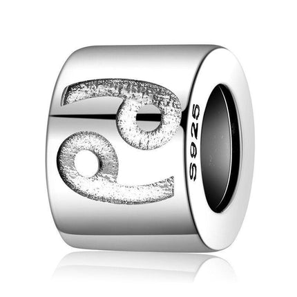 Celestial Zodiac Sign Silver Charms: Personalized Handmade Jewelry for Your Unique Astrological Identity