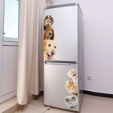 Whimsical Pet-Themed Wall Stickers for Playful Home Decor