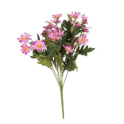 Charming Daisy Forks: 24-Piece Rustic Floral Dining Ensemble for Creative Decor