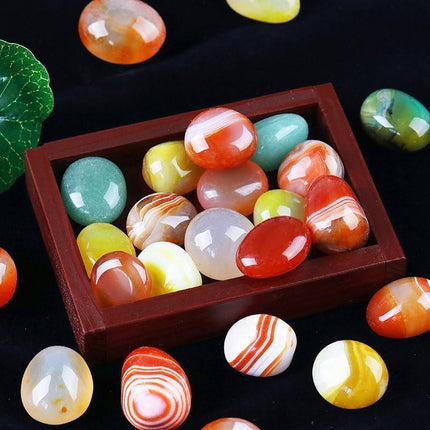 Agate Stone Collection: Natural Enhancements for Home Decor and Plant Care