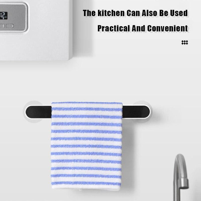Multifunctional Wall-Mounted Bathroom Towel and Flip-Flop Storage Rack