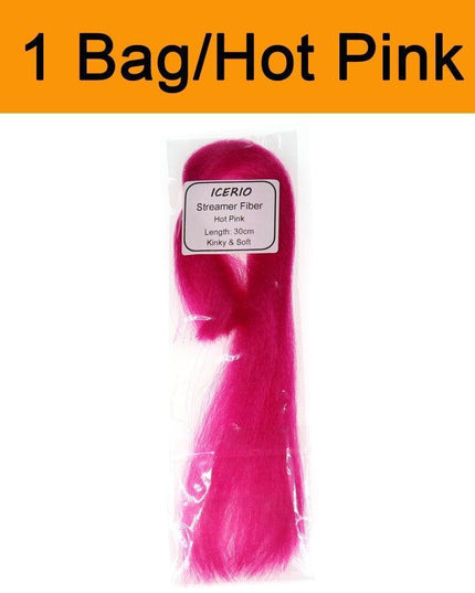 Transform Your Fly Fishing with the Ultimate Bass Streamer Fiber Kit - 01pack Kinky Fly Fibers