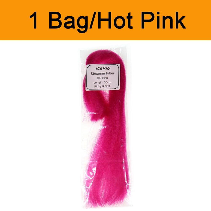 Transform Your Fly Fishing with the Ultimate Bass Streamer Fiber Kit - 01pack Kinky Fly Fibers