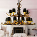 Majestic Handcrafted Deer Antler Resin Lighting Fixture - Timeless Luxury
