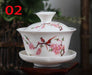 Zen Porcelain Tea Set - Exquisite Hand-Painted Limited Edition Piece