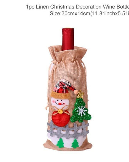 Holiday Cheer Wine Bottle Dress: Celebrate in Festive Elegance