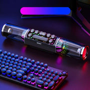 Gaming Audio Revolution Speaker with Bluetooth 5.0, RGB Illumination, and Deep Bass