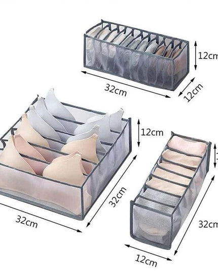 Nylon Closet Organization System with Enhanced Storage and Ventilation