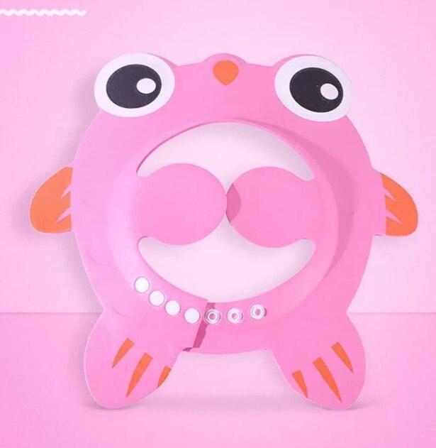 Children's Bath Time Shampoo Shield Cap - Eye Protection, Hassle-Free Fun, Adjustable Size