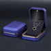 Luxury Velvet-Lined Jewelry Storage Boxes with Glossy Finish